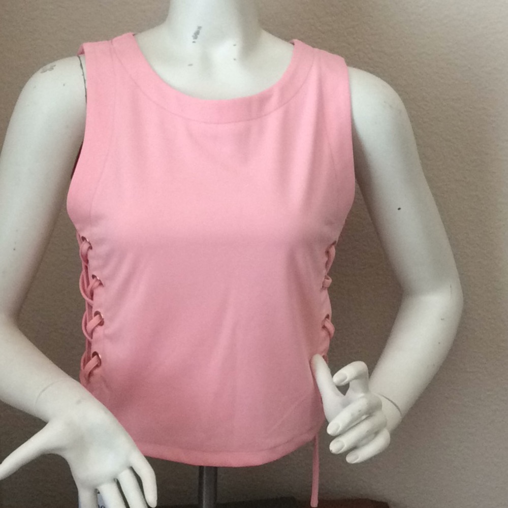 Pink Lace Top
